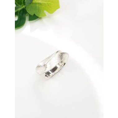 Wickelring Silberring Ring 925 Silber Wunschgröße Ausgefallen Handmade