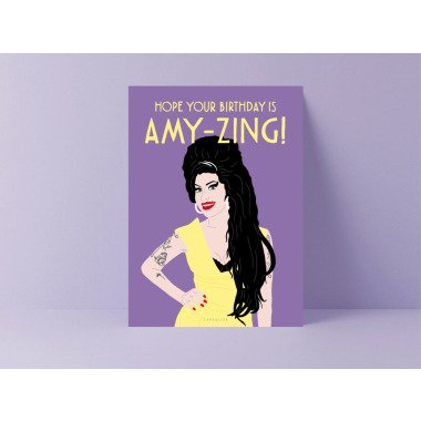 Geburtstagskarte/Amy-Zing Lustige Postkarte