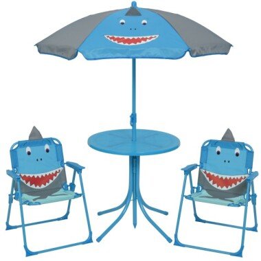 Kindersitzgruppe Haifisch TINO 2 Stühle und