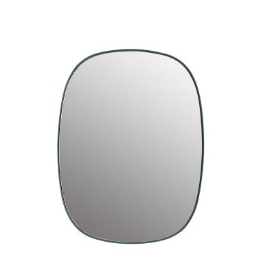 Spiegel Framed Mirror dark green/clear 59 cm H