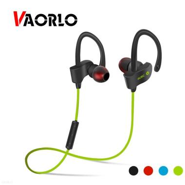 VAORLO IPX7 Sport Wasserdichtes Headset Wireless Bluetooth Kopfhörer HiFi Stereo Musik Ohrhaken
