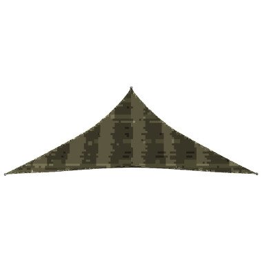 450 x 450 cm Dreieck Sonnensegel Annibella