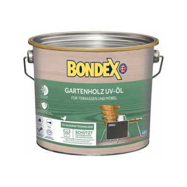 Bondex Holz Öl uv Grau 2,5 l 377947
