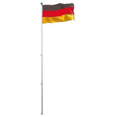 Buri Deutschlandfahne 150x90cm mit Alumast