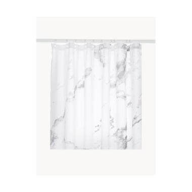Duschvorhang Marble mit Marmor-Print