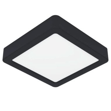 LED Deckenleuchte Fueva in Schwarz und Weiß