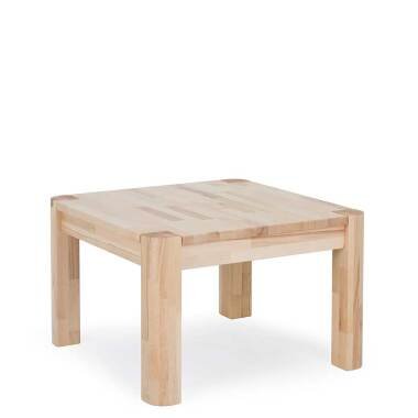 Massivholz-Tisch & Sofa Beistelltisch aus Kernbuche Massivholz geölt