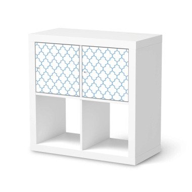 Retro-Regal & Möbel Klebefolie IKEA Expedit Regal 2 Türen (quer) Design: