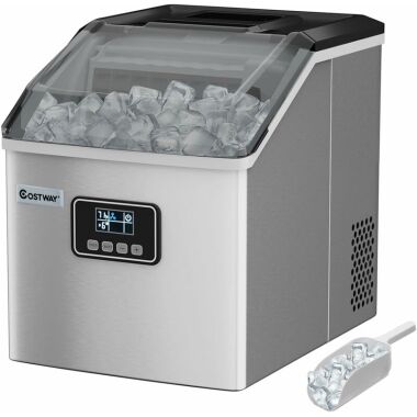 2,4L Eiswürfelmaschine, Ice Maker 22kg in