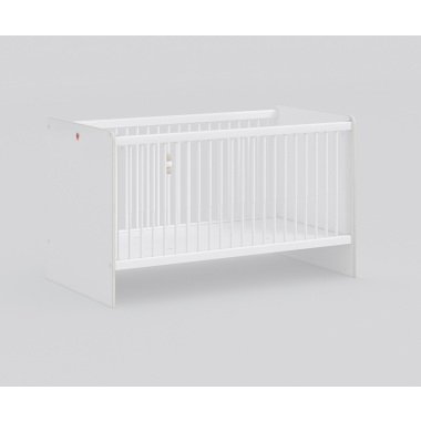 Montessori Babybett 70x140 cm Weiß