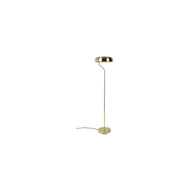 Stehlampe aus Messing, gold