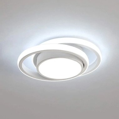 Delaveek LED-Deckenlampe, Runde Deckenleuchte