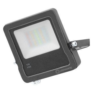 LEDVANCE SMART+ WiFi Floodlight, RGBW, grau, 10W