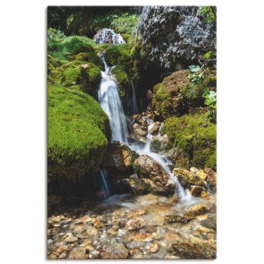 Artland Wandbild »Kleiner Wasserfall in den