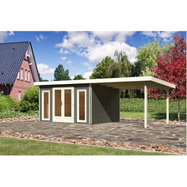 Karibu Holz-Gartenhaus/Gerätehaus Norrköping