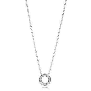 Pandora 397436CZ Damen-Halskette Silber 925