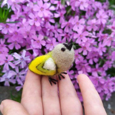 Winzige Vogel, Nadel Gefilzt Miniatur-Vogel