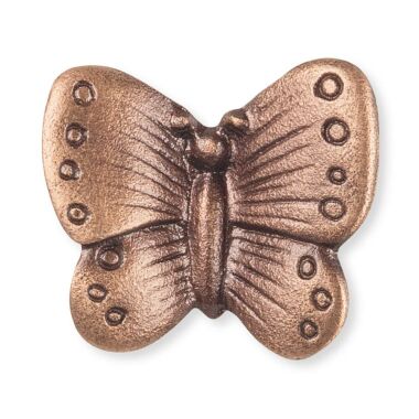 Kleine Wand Schmetterlingsfigur aus Metall