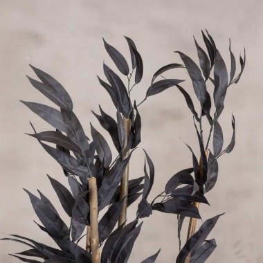 Kunstpflanze Mango– Schwarz – 160cm(mit Topf)