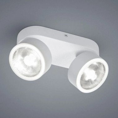 LED Deckenleuchte Pax in weiß-matt 2-flammig