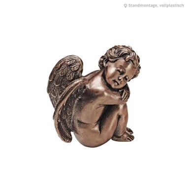 Schutzengel Figur in Gold & Bronze Engel Figur online kaufen Angelo Pargola