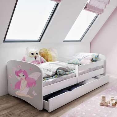 Stylefy Dreams II Kinderzimmer-Set Weiß 70x140 cm
