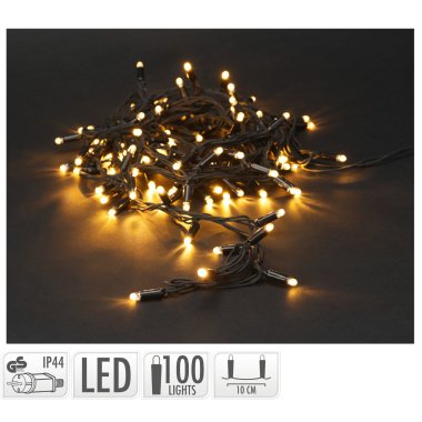 Weihnachtsbeleuchtung 100 Led EXTRA Warm