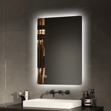 Badezimmerspiegel mit Beleuchtung Kaltweiß