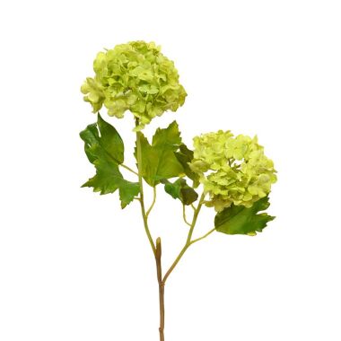 Künstliche Viburnum Stengel-Blume 55 cm grün