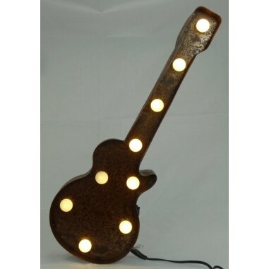MARQUEE LIGHTS LED Dekolicht Old Guitar