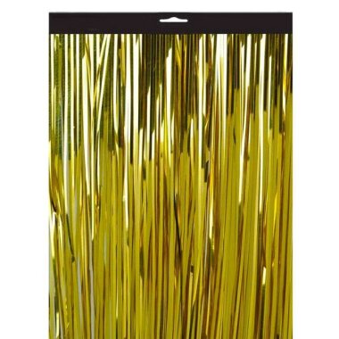 Türvorhang Lametta Vorhang 2 x 1 m, Gold, Kopper-24