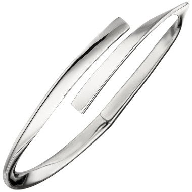 Armreif Silber & Armreif Armband oval 925 Sterling Silber Silberarmband Silberarmreif CJ