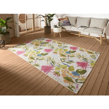 HANSE Home Outdoorteppich »Flowers and Leaves«