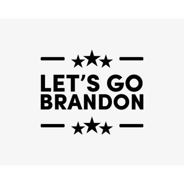 Let's Go Brandon Vinyl Aufkleber