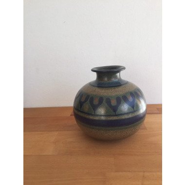 Mitte Des Jahrhunderts Deutsche Keramik Vase