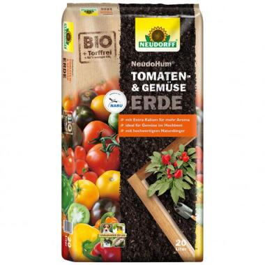 NeudoHum Tomaten- und Gemüseerde, 20 Liter