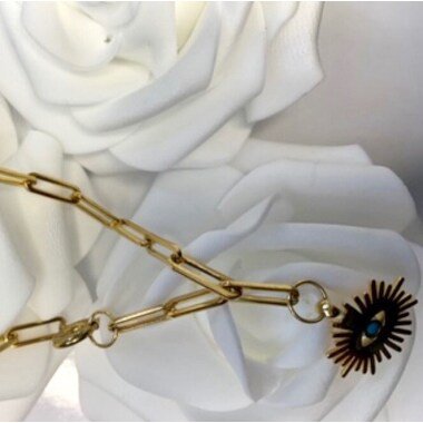 Armband aus Gold & Rostfreies Armband/Gliederarmband/ Geschenk Idee/ Handgefertigt