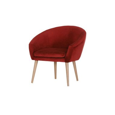 Polstersessel in Rot & Sessel rot Maße (cm): B: 73 H: 73 T: 66 Polstermöbel