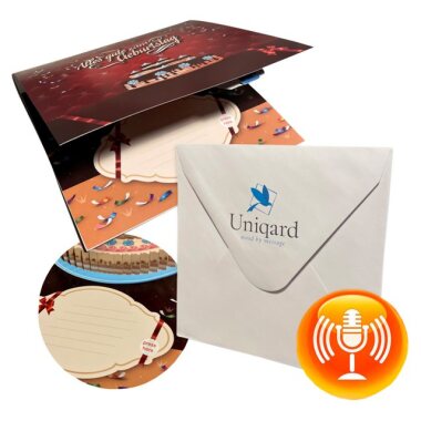 UNIQARD Glückwunschkarte UNIQARD 3D Pop-Up