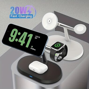 15 W magnetisches Smartwatch-Ladegerät, Schnellladestation