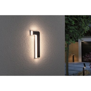 Paulmann LED-Solar-Hausnummer 1