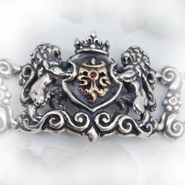 Royal Tigrani Könige Löwe Sterling Silber