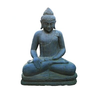 Schöne Buddha Statue für den Garten Duakatut / 75 cm