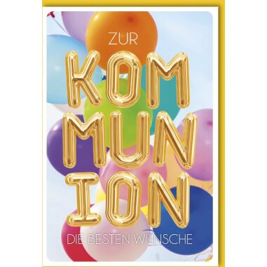 Verlag Dominique Grußkarten Kommunion Karte