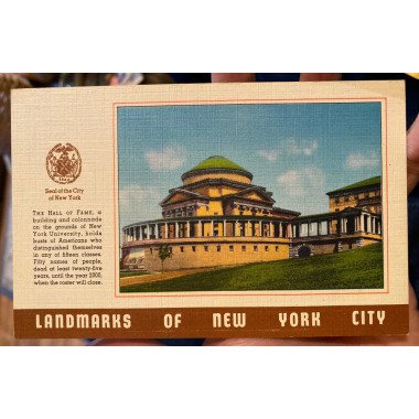 Wunderschöne Antike Leinen Postkarte Von