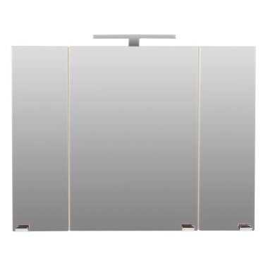 90 x 62 cm Spiegelschrank Wingil mit LED-Beleuchtung