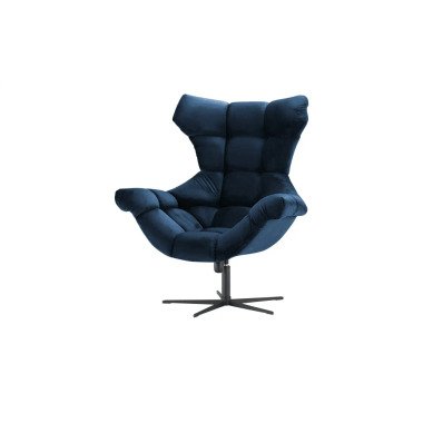 Drehsessel in Blau & Twist Sessel Sensi blau Maße (cm): B: 103 H: