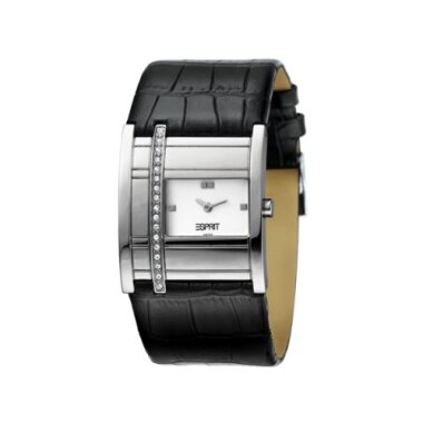 Esprit Lederband für Uhren & Uhrenarmband Esprit 101472-006 Leder Schwarz 25mm