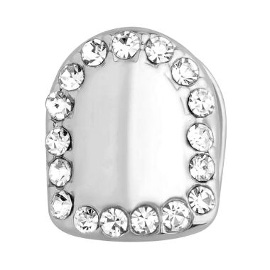 Iced 10x8mm Bling Grill One size fits all Zahnaufsatz