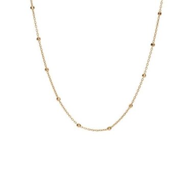 iz-el Silberkette Kette Gold Kugelkette Halskette